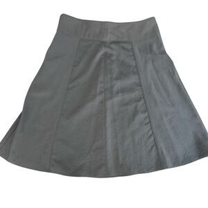 Mossimo sz. 10 gray A line skirt, vintage vibe, retro, office, career work #4304